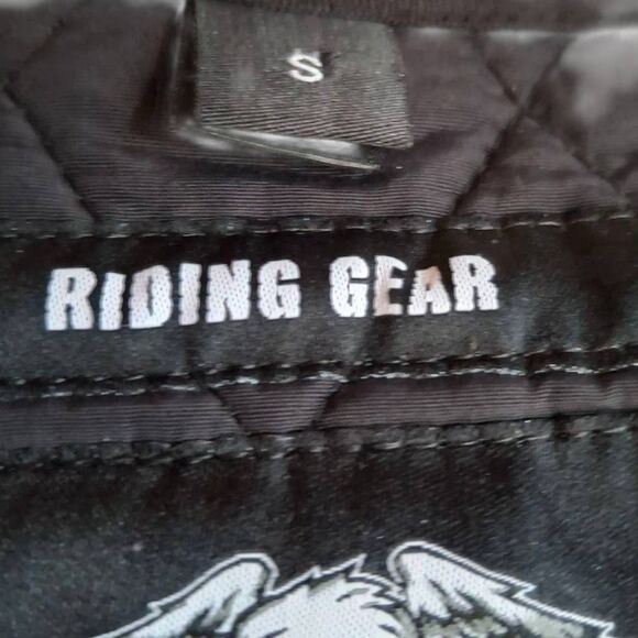 Harley-Davidson Women’s Quilted Riding Vest | Size Small | Black Zip Front Biker - Picture 7 of 9